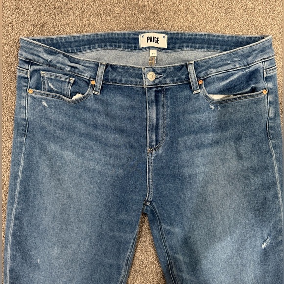PAIGE Skyline Ankle Jeans - Picture 1 of 9